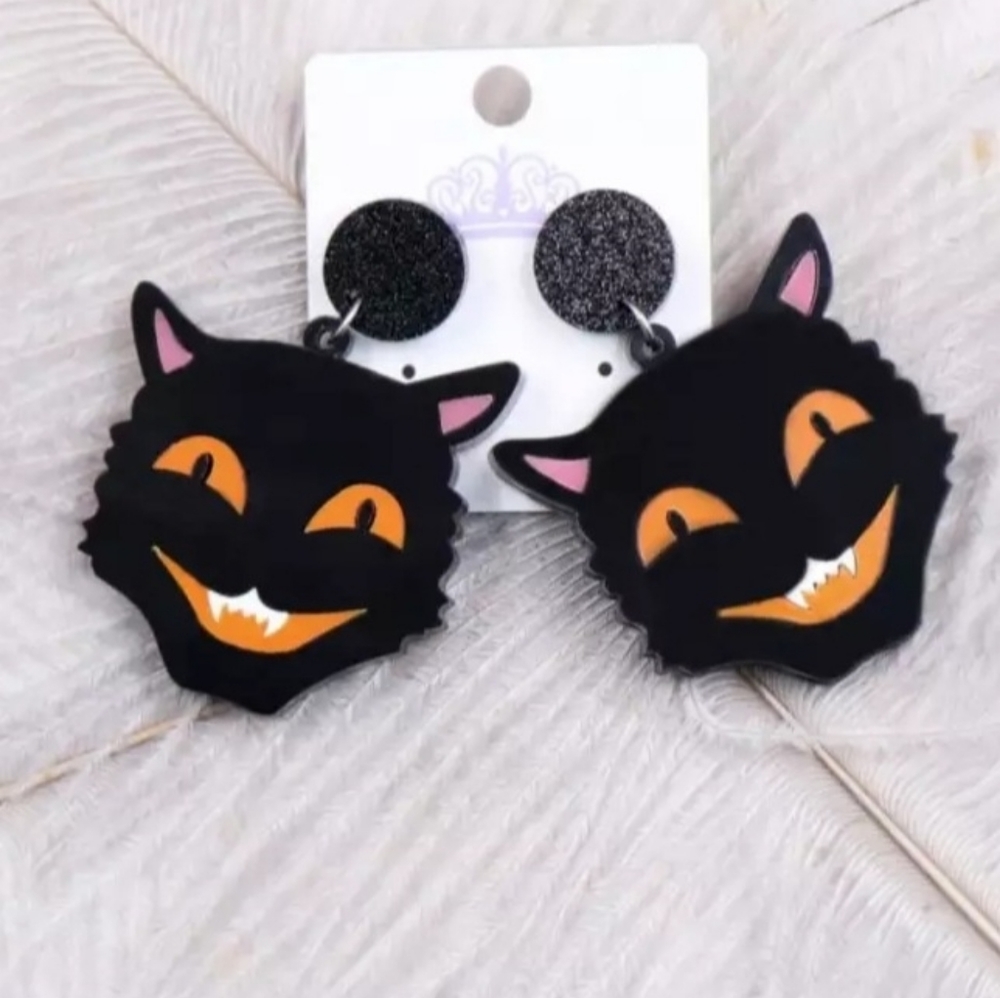 Cat earrings